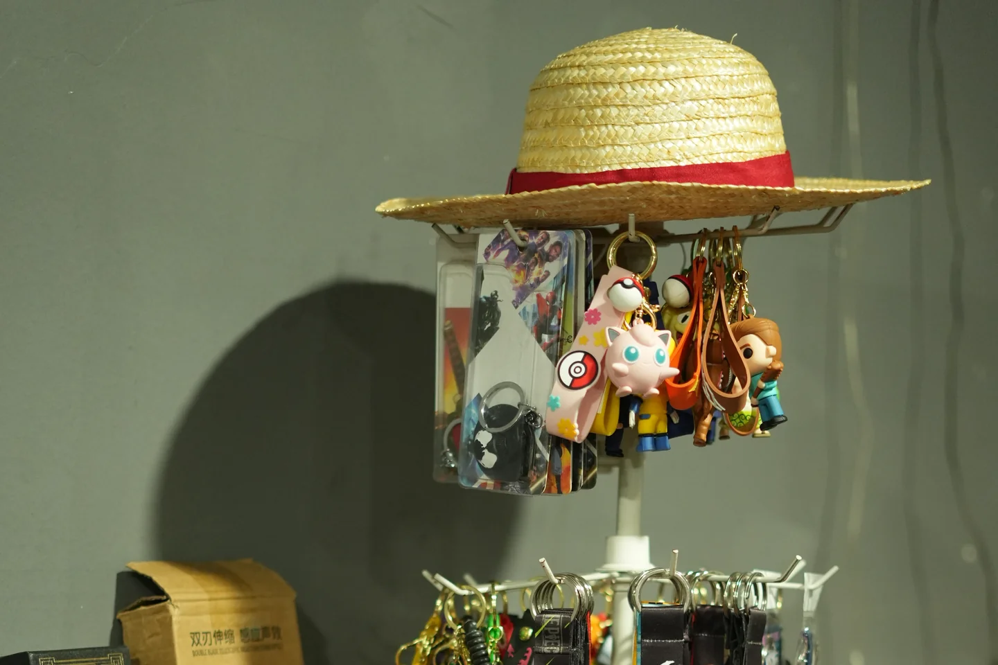 Straw Hat & Anime Keychains